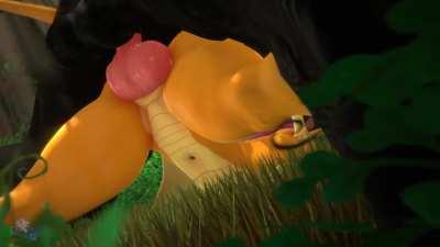 Getting rough in the woods~(By Hooves art) [MF]