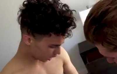 Omg! Listen to him moan like a little bitch!