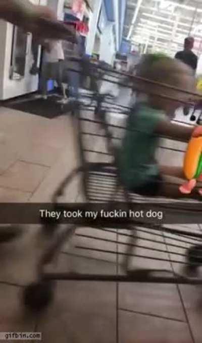 Fuckers stole the glizzy 😠😠😠