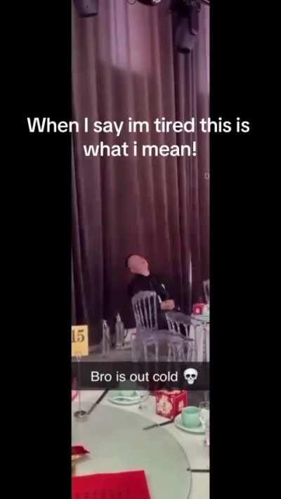 Leave the poor guy alone 😂