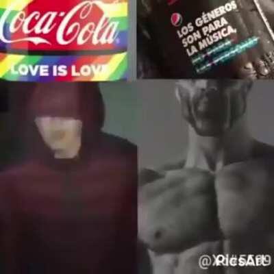 Coca cola zzz pepsi god