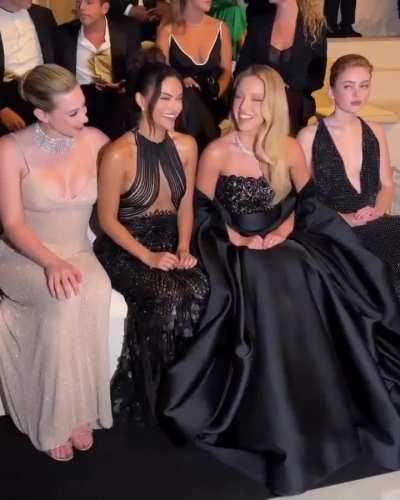 Sydney | With Lili Reinhart, Camila Mendes and Sadie Sink | Armani Beauty Event | September 2023 