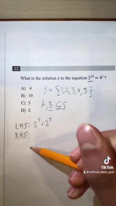 Is this the hardest math SAT problem ever?