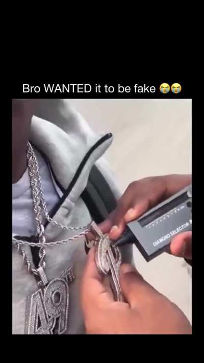 His ass checked every stone 😭