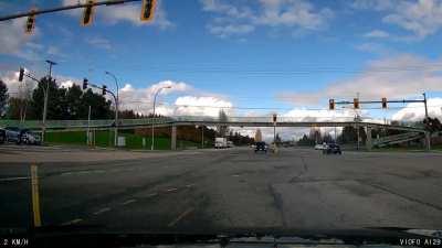 Caught this on my dashcam while going to work