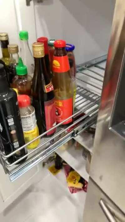 Was excited about my new cabinet organizer