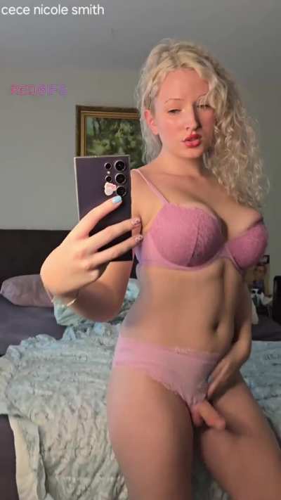 Hello! I was born in 2004 and I have a 6.5 inch cock and natural 34 D cup bouncy tits! 😅