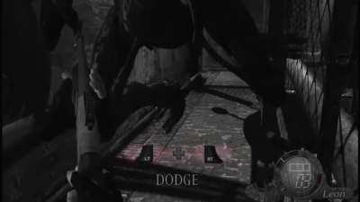 I added a little Kung Pow spin to RE4