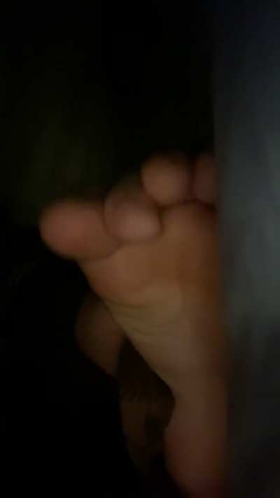 Trying to spit on my soft soles