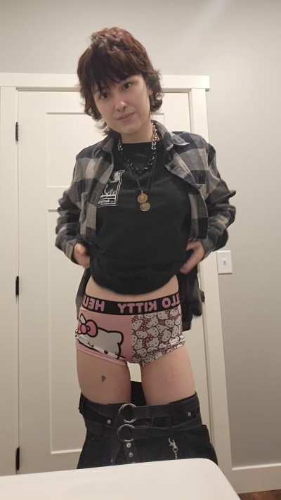 Were you expecting hello Kitty boxers 🤭👀