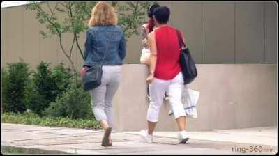 Ass out in public for anyone to see