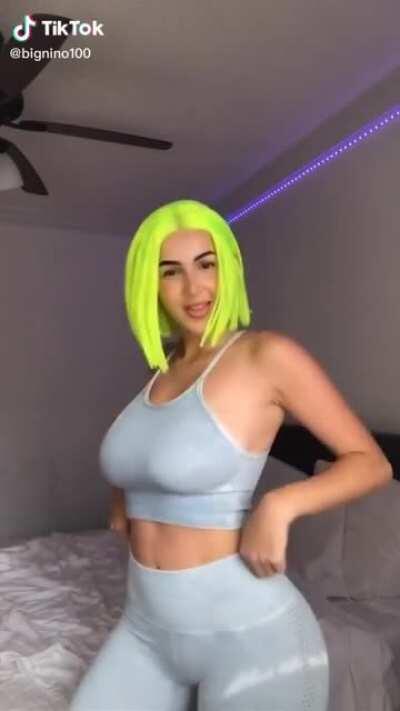 Neon hair