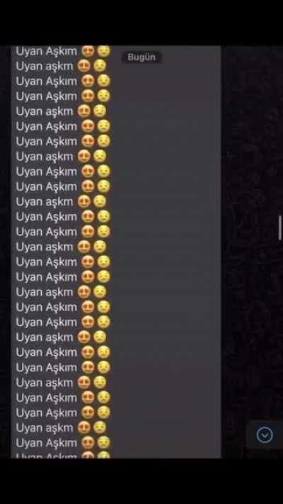 Uyan sewgilim 😧😍