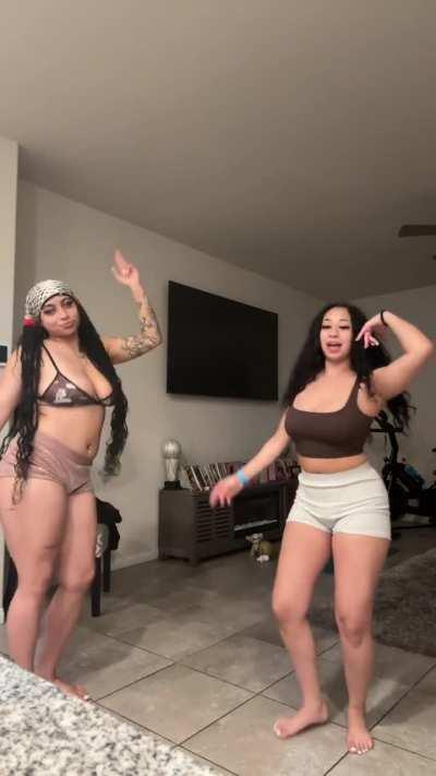 Jaden Newman and Reni | TikTok