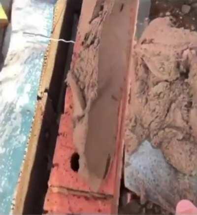 Satisfying brick laying