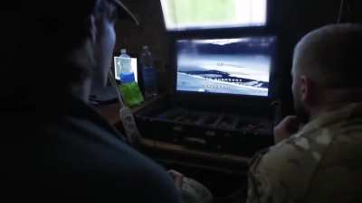 3rd Separate Assault Brigade of Ukraine operators shot down Russian Shahed and Gerbera drones with STING interceptors, taken from  Sky News report