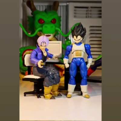 Vegeta is no longer proud of trunks