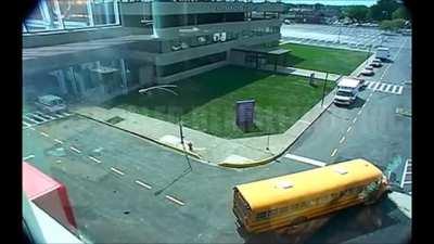 The Dark Knight (2008) Blowing up the abandoned Brach's chocolate factory administration building in Chicago.