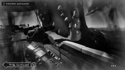 So we were fighting a Kraken when suddenly...