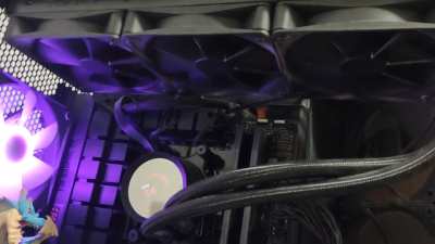 kraken 360 fan not stopping