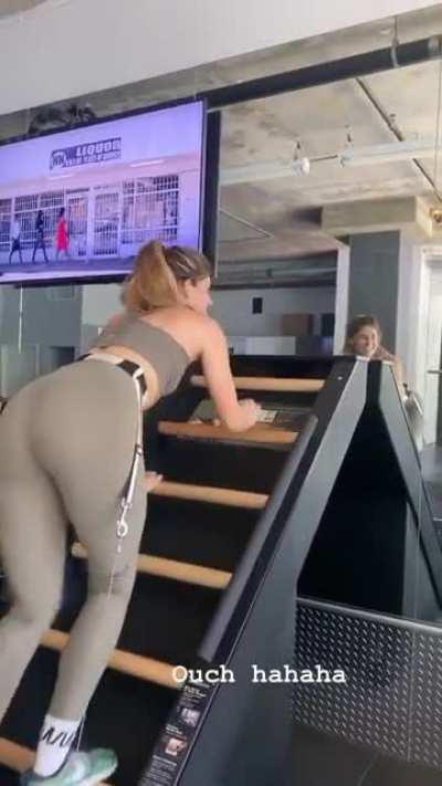 At the gym 2