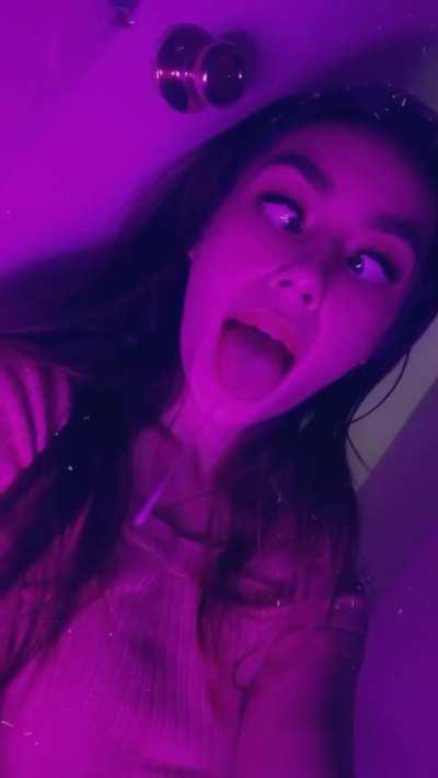 mix your seed with my slobber daddy 💜