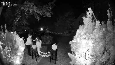 Wife and I put a huge amount of effort in making individually packages of candy. Put out the remainder when I went inside for any stragglers to enjoy. Karen and her future Karen’s made sure no one else after got to enjoy them.