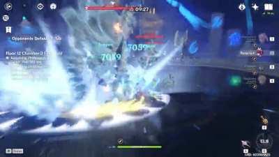 Floor 12-3-1 C4R1 Kokomi Freeze Comp