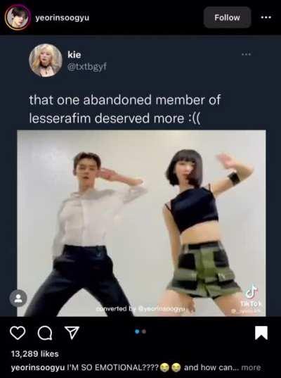 missing yeonjun unnie !! le sseraffim isn’t the same without her :( 😭😱 #bringyeonjunback😭😭