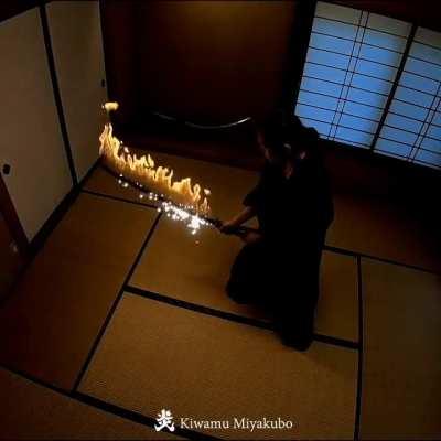 Katana on Fire 🔥