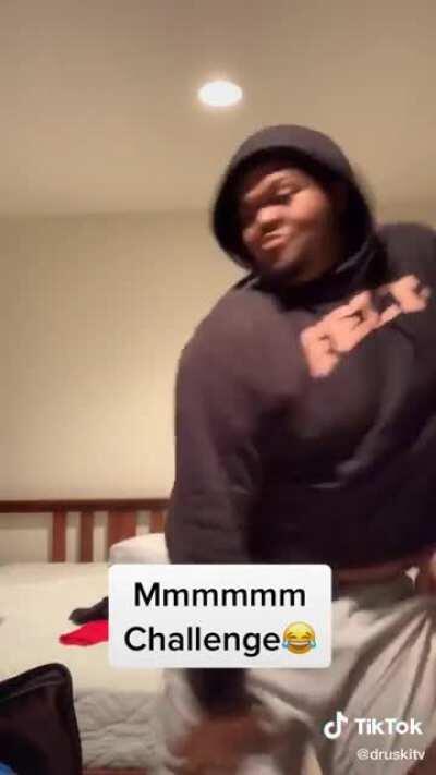 Who tf let this fatass nigga make a tiktok