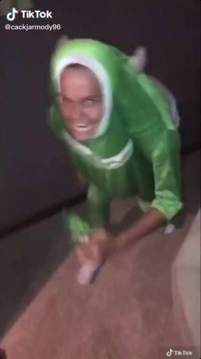 Alex after George finds his piss bottle collection