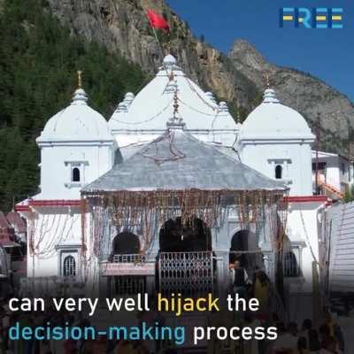 Uttarakhand government has usurped all the important Hindu Temples of the State. This has paved the way for the secularization of the sacred Hindu institutions of the state. #FreeHinduTemples