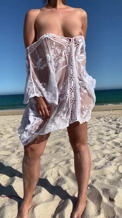 how often do you see titties at the beach
