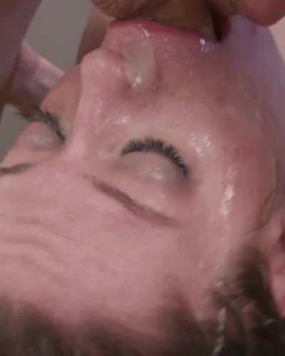 Lana Analise Puking through Nose
