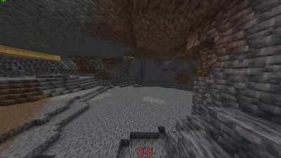 Just a huge 1.17 cave I've found, never seen one like this in any video. Almost never-ending.