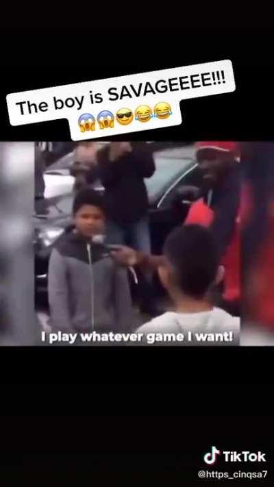 I’m about to end this kids whole career