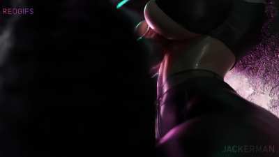 Werewolf titfucks a vampire (Jackerman)