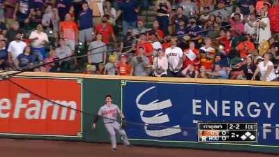 [Highlight] Austin Hays robs a Kyle Tucker home run