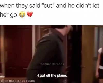 This part made me so emotional I cried a little, they didn’t stop hugging even after the director said “cut” :(