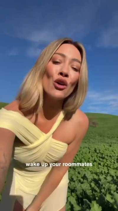 Hilary Singing a Song - IG January 2026
