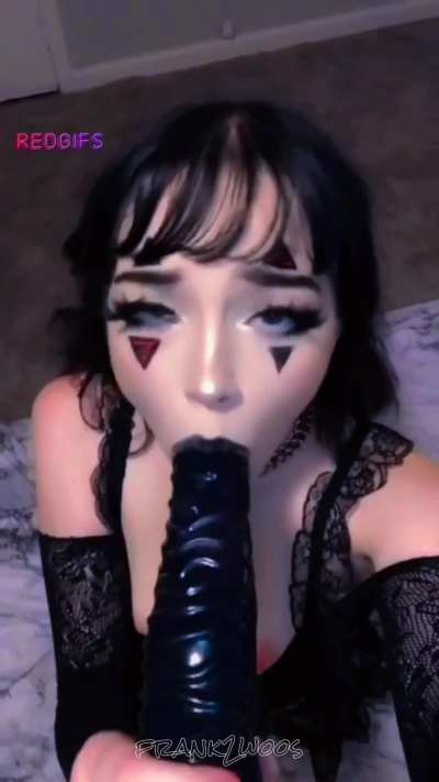 Goon to big tittie goth girls. Goth sissy who loves cum.