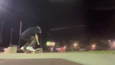 Finally landed a kickflip