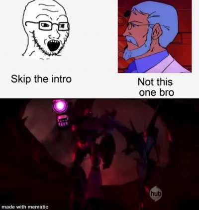 I have been binging this show and I have not once skipped the intro.