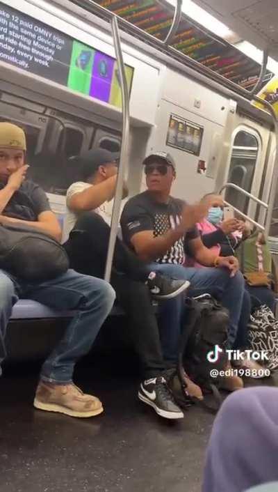Fight breaks out on train over a man accidentally falling asleep another man’s shoulder