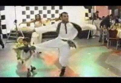 Don't run around people who are dancing