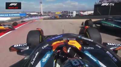 Onboard do nico durante a batida