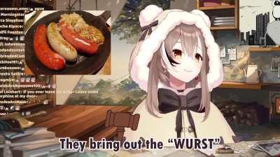 Mumei's German Sausages Pun