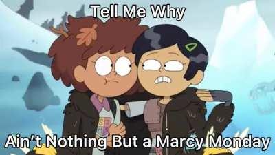 The votes are in! Welcome to Marcy Monday!