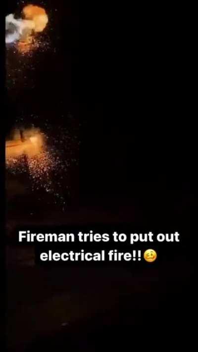 He forgot something.